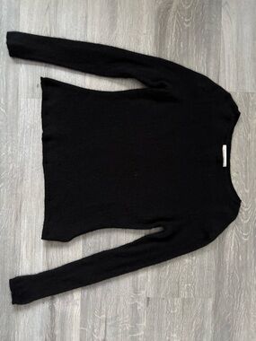Black Cashmere Sweater